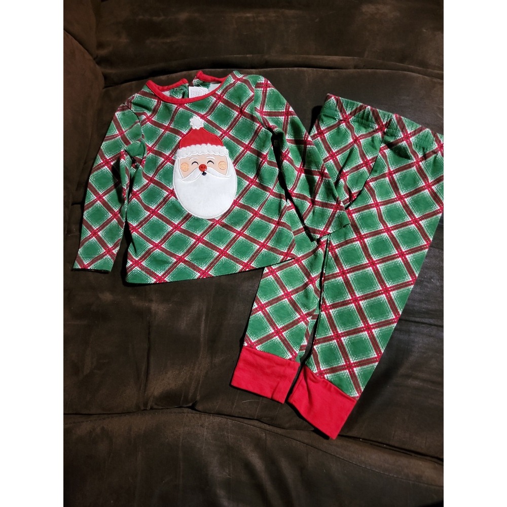 Ricrac and ruffles Christmas santa‎ outfit size 18 months